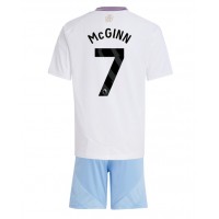 Camiseta Aston Villa John McGinn #7 Segunda Equipación Replica 2024-25 para niños mangas cortas (+ Pantalones cortos)